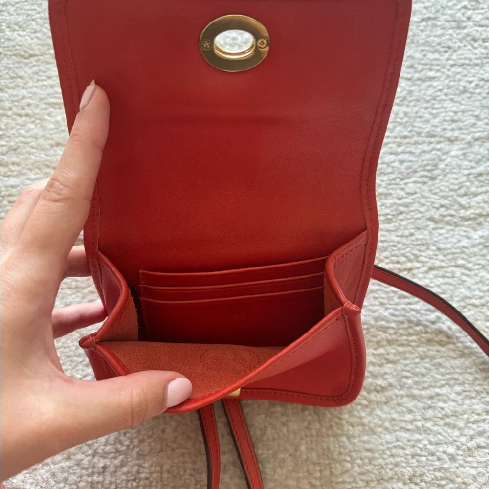 Red Mini Crossbody Bag - Picture 2 of 5